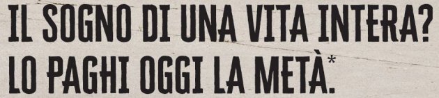 #NON FARTI SCAPPARE L´OCCASIONE#