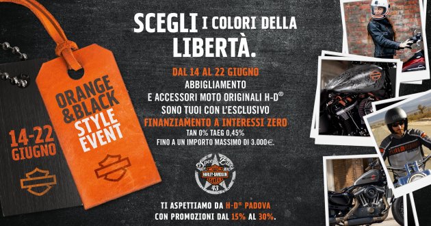 Orange & Black Style Event